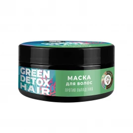 Маска для волос Против выпадения/Green detox hair