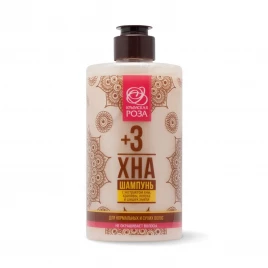 Шампунь для нормальных и сухих волос с экстрактом хны Хна+3